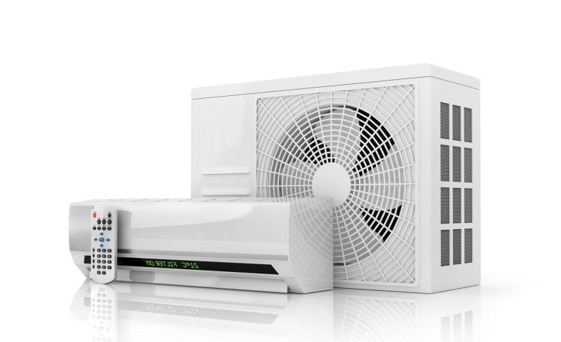 Image of a ductless heat pump